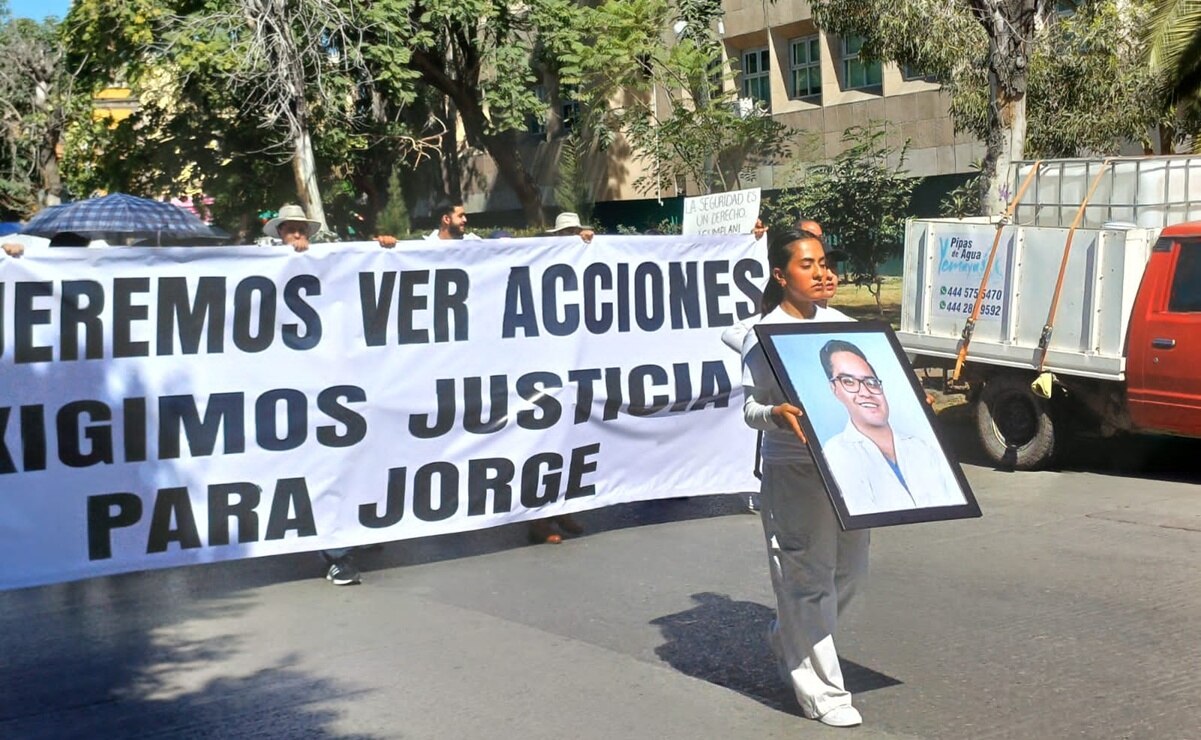 Confirma Ricardo Gallardo detención de tres presuntos implicados en el homicidio de Jorge Dávila, estudiante de la UASLP 