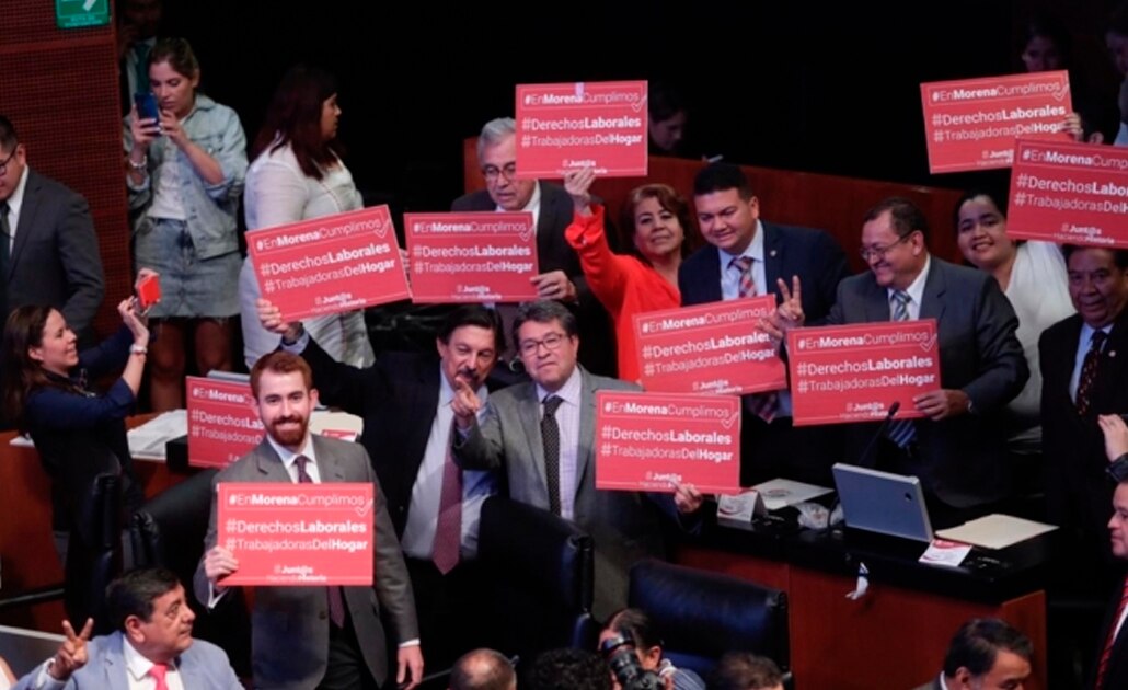 Senado avala seguridad social obligatoria para trabajadores del hogar