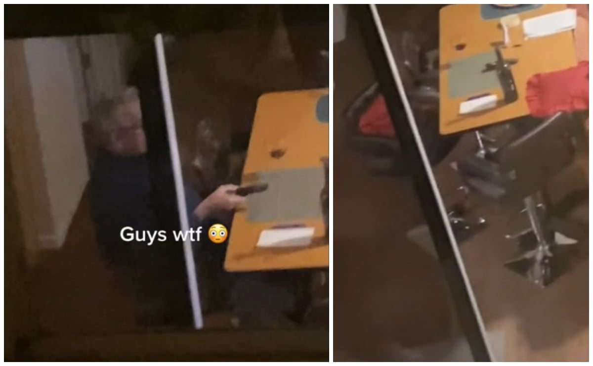 Tiktokers hacen escalofriante descubrimiento de su vecino y lo documentan