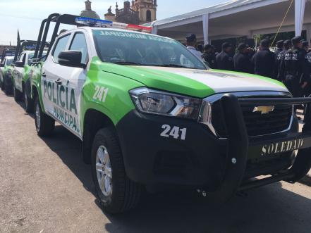 Contará SGS con 40 nuevas patrullas para la seguridad