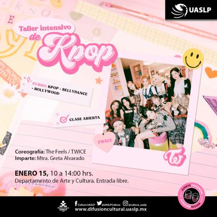 UASLP te lleva al mundo del K-pop; este 15 de enero impartirá curso intensivo