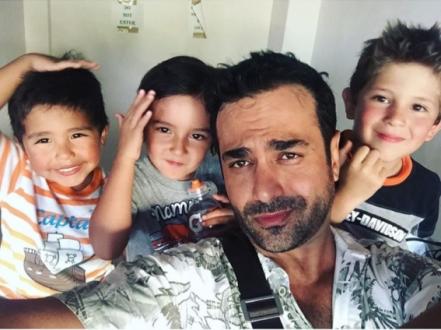 Así viven los famosos la paternidad en tiempos de cuarentena