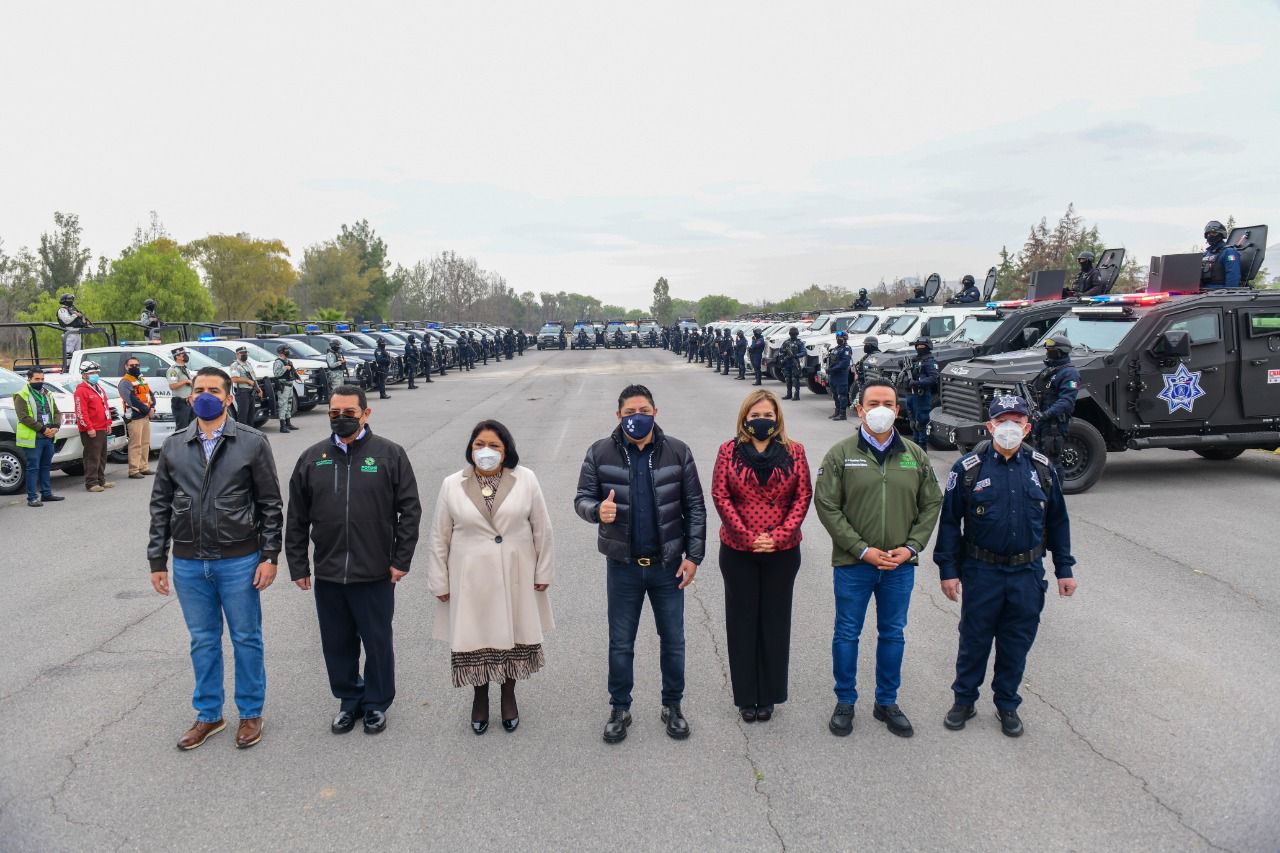 Llama Ricardo Gallardo a mandos de policías municipales a sumarse contra el crimen