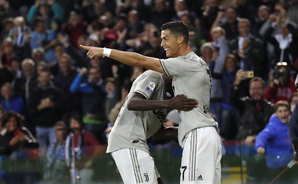 Cristiano Ronaldo anota y se olvida de los rumores