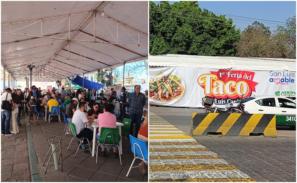 La Feria del Taco tiene lugar en la alameda Juan Sarabia de SLP
