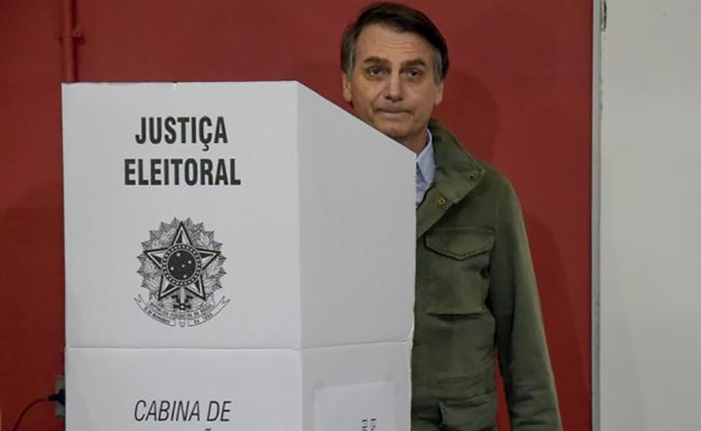 Bolsonaro gana Presidencia de Brasil con 55% de los votos