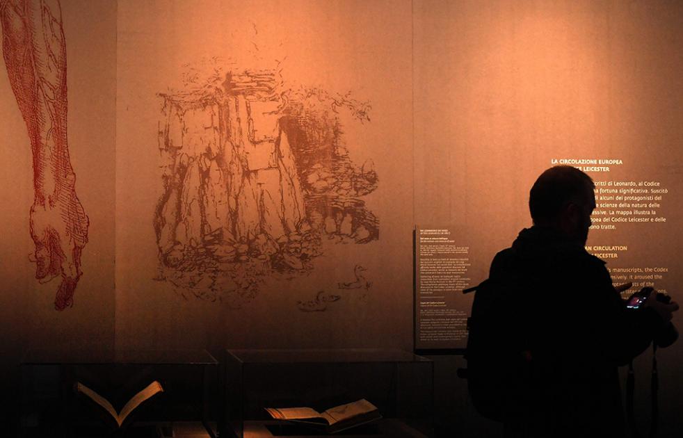 Italia inicia festejos en torno a Da Vinci