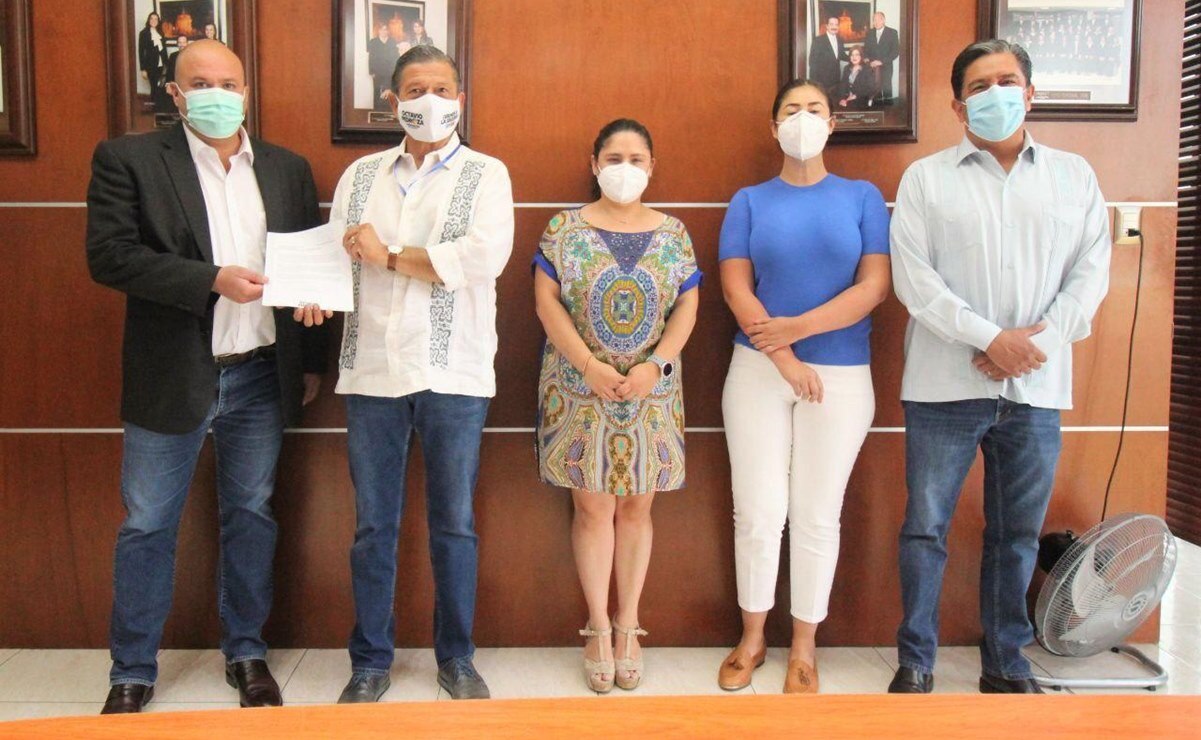 Presenta Octavio Pedroza su declaración 3 de 3; pacta no ejercer violencia política de género 