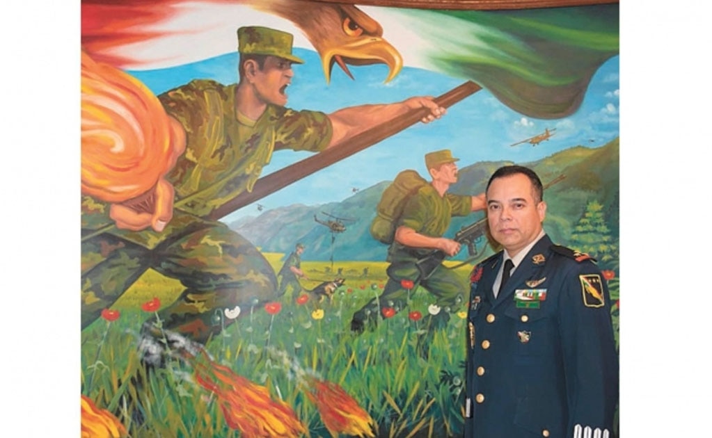 Carlos Alberto Soto Muerza, jefe de la Subsección de Análisis y Estadística de la Sección Séptima del Estado Mayor de la Defensa Nacional. Foto/MANUEL ESPINO. EL UNIVERSAL