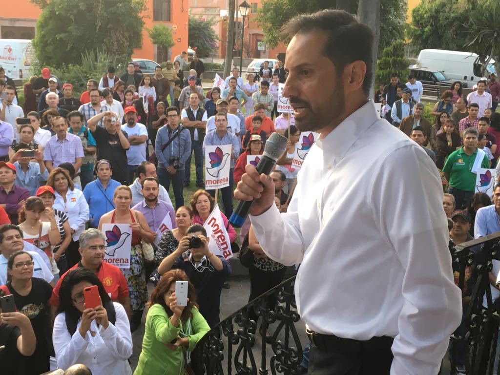 Inicia Leonel Serrato campaña por alcaldía capitalina