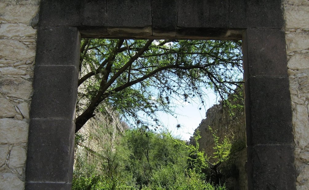 Exhacienda Pozo de Acuña en Guadalcázar, SLP. Foto: FB@Juan Cancino Zapata