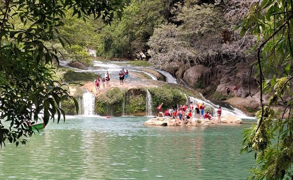 Cascadas Micos SLP. Foto: Fb@Turismo Municipal de Ciudad Valles, SLP