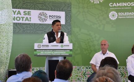 SLP romperá un récord al invertir 18 mil mdp a infraestructura este 2023: Gallardo