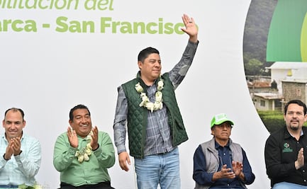 "Se le fue un poquito": Ricardo Gallardo corrige a Manuel Velasco sobre eventual candidatura de Ruth González en SLP