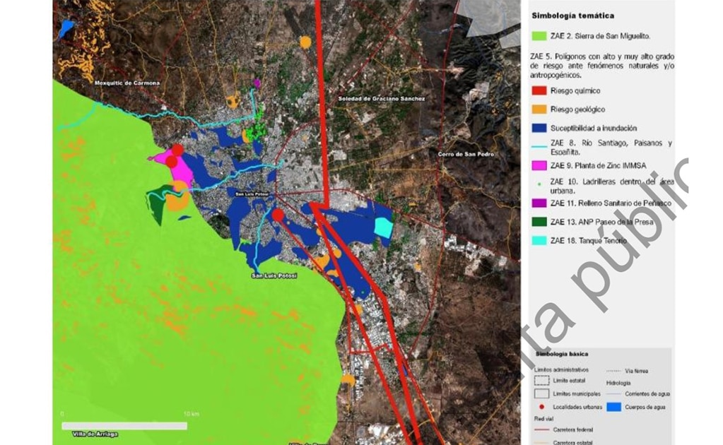 En riesgo de inundación mayor parte de la mancha urbana de la capital