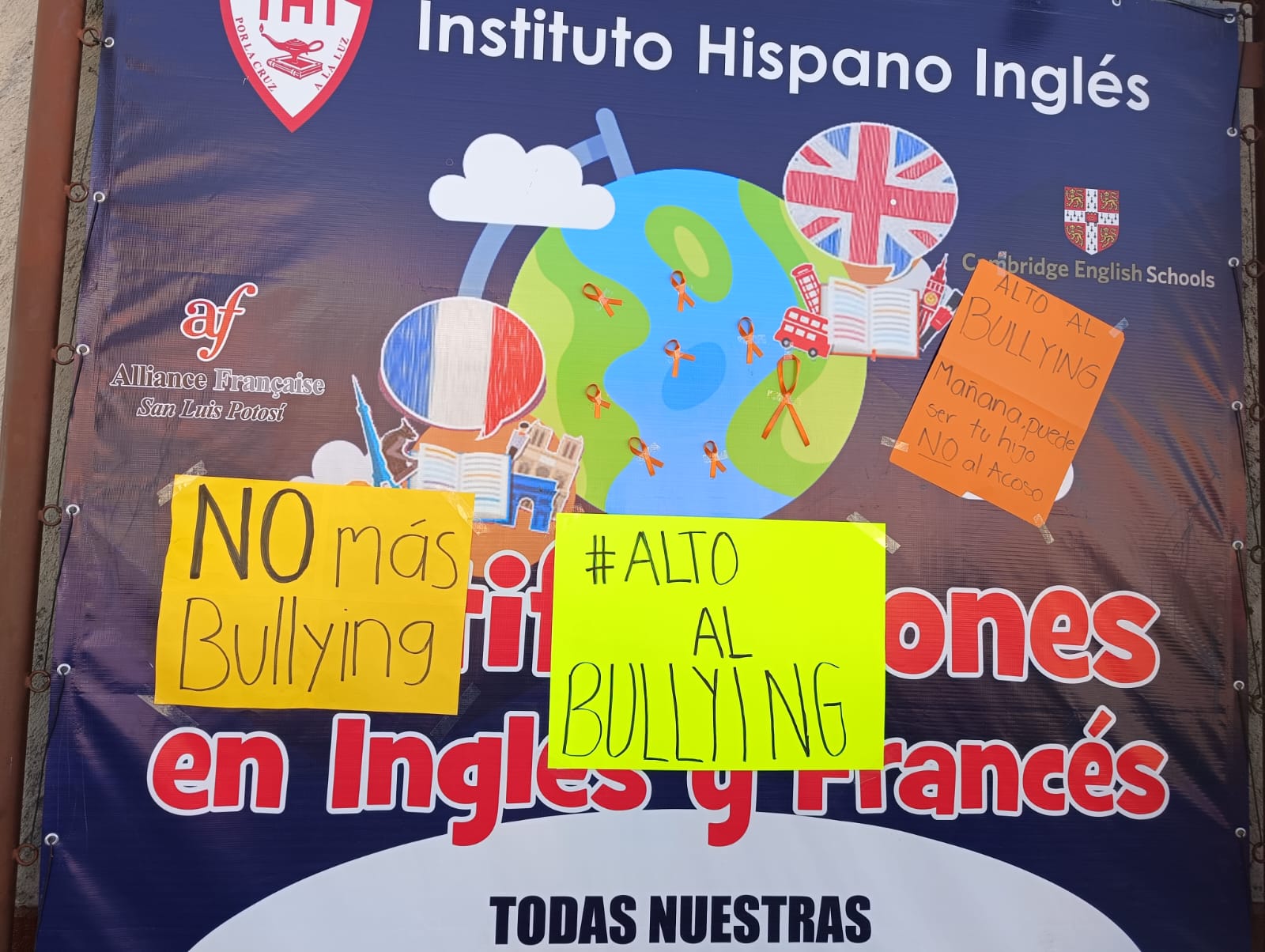 Instituto Hispano Inglés determina expulsión de alumno acusado de realizar bullying en SLP