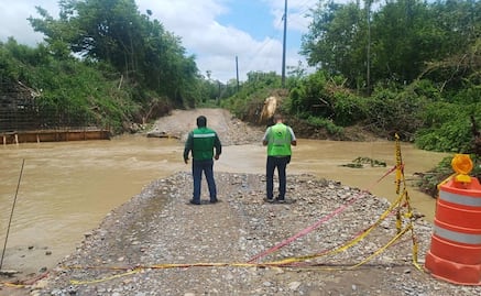 Registra Huasteca potosina las mayores afectaciones en caminos y carreteras por las recientes lluvias