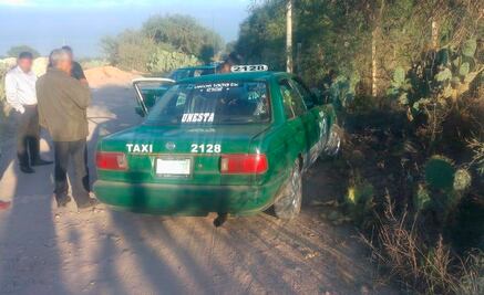Localizan taxi robado con violencia