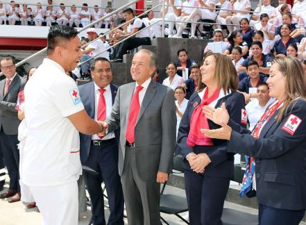 Gobernador invita a participar en colecta anual de la Cruz Roja
