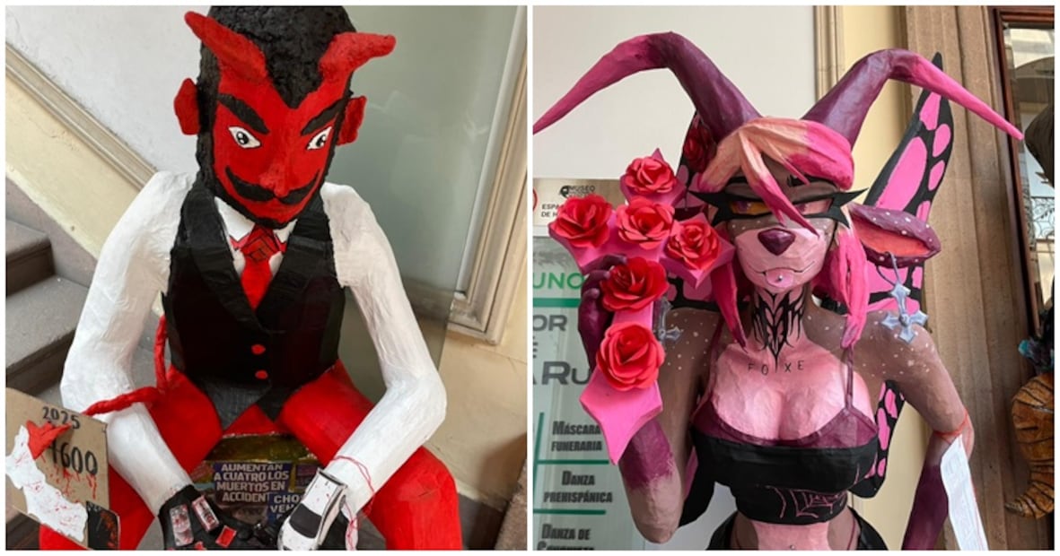 Las piezas representan diferentes personajes incluso de anime