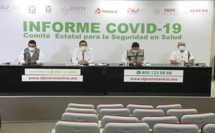 17 defunciones y 155 casos nuevos de Covid-19 en SLP en las últimas 24 horas