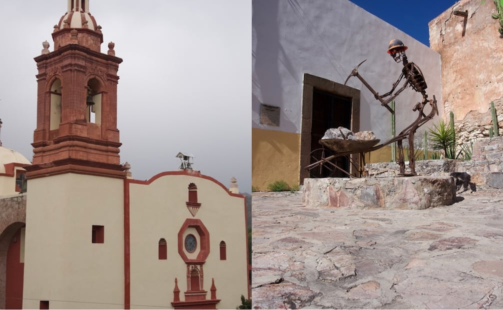 El pueblo minero de Cerro de San Pedro. Foto: Secretaría de Turismo de SLP