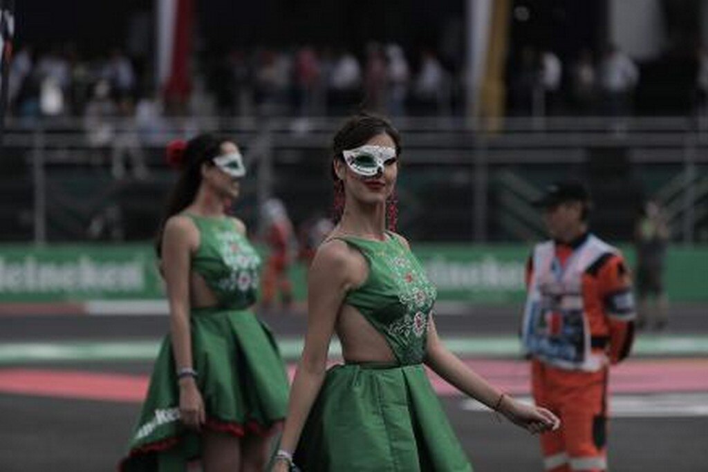 Edecanes del Gran Premio de México 2017