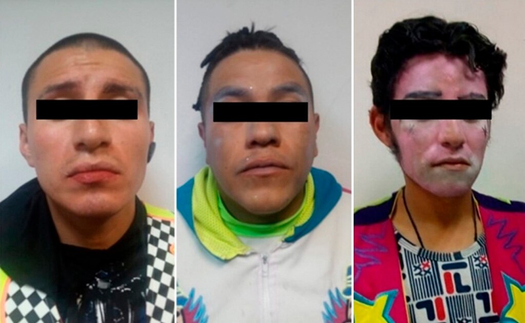 Detienen a 3 payasos por presunto intento de secuestro de menores en Neza