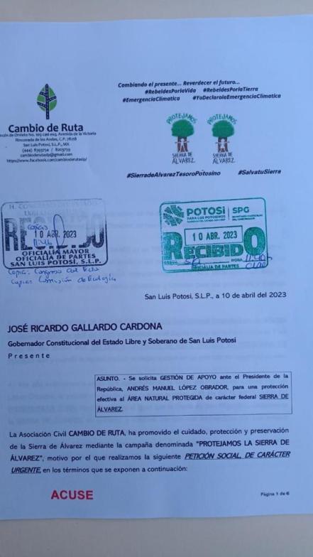 A 42 años de ser Área Natural Protegida, sin plan de manejo en Sierra de Álvarez, SLP