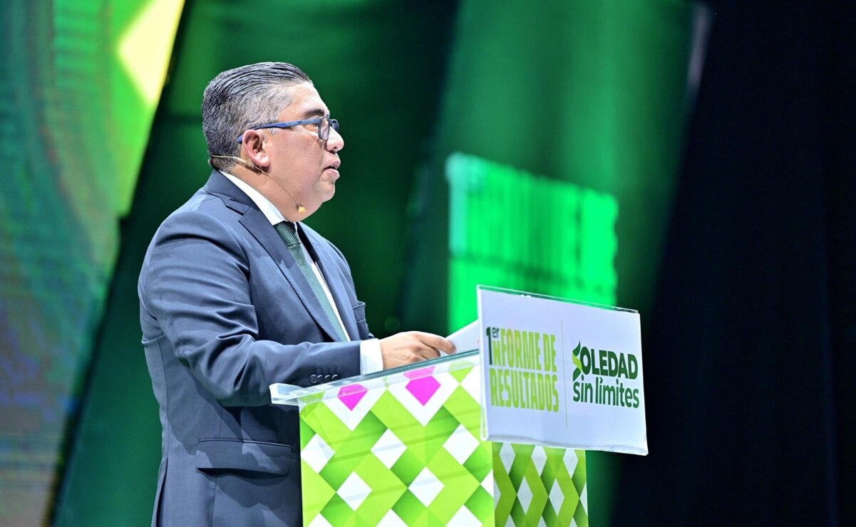 Rinde Juan Manuel Navarro su primer Informe en Soledad; destaca infraestructura y programas sociales