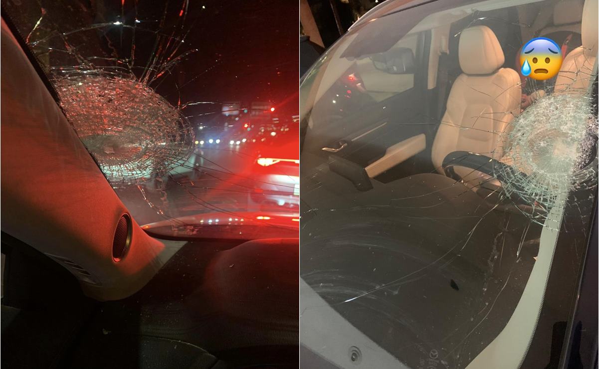 Alertan de ataques con piedras a vehículos sobre la carretera 57 en SLP