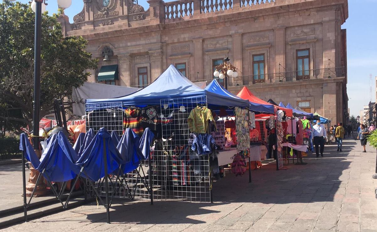 Canaco se une a llamado para regular ambulantaje en Centro de SLP