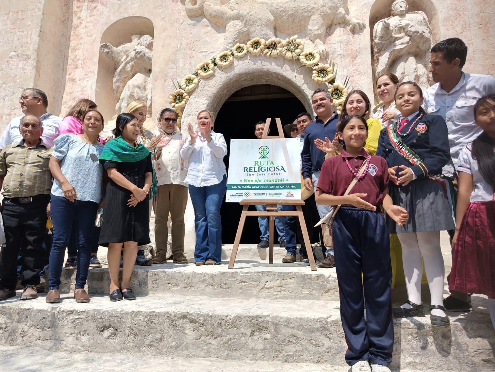 Ruta religiosa de San Luis Potosí arranca en Santa María Acapulco; conócela