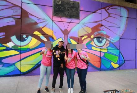 Ayuntamiento de San Luis contrata a agresor de mujeres para pintar mural feminista, denuncian
