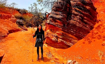 ¡Como si fuera Marte! Así es el Cañón Colorado de San Luis Potosí: dónde está y cómo llegar