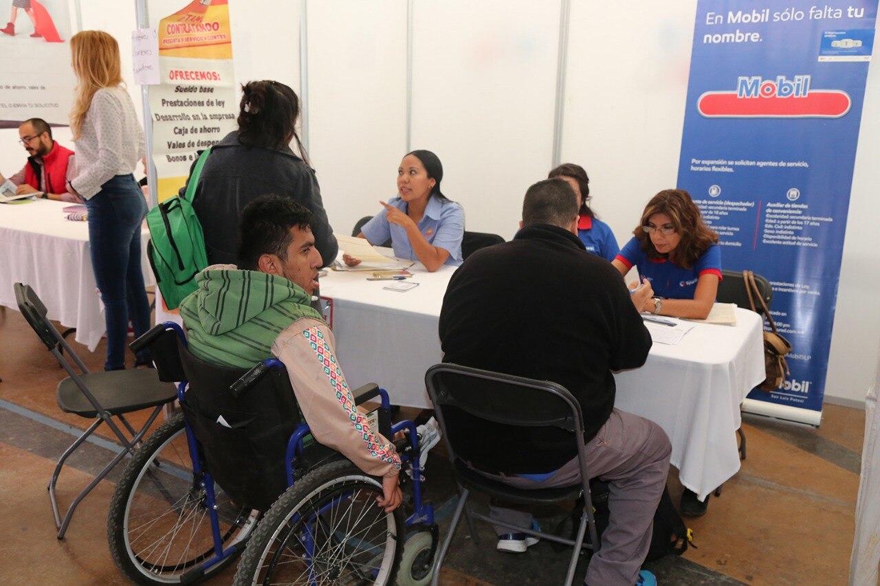 Realizan tercera Feria del Empleo para Personas con Discapacidad