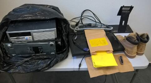 PGJE recupera objetos robados de una Telesecundaria