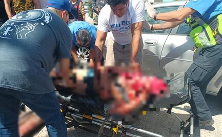 Sujeto asalta a mujer en SLP; familiares de la víctima lo buscan hasta su hogar y lo linchan