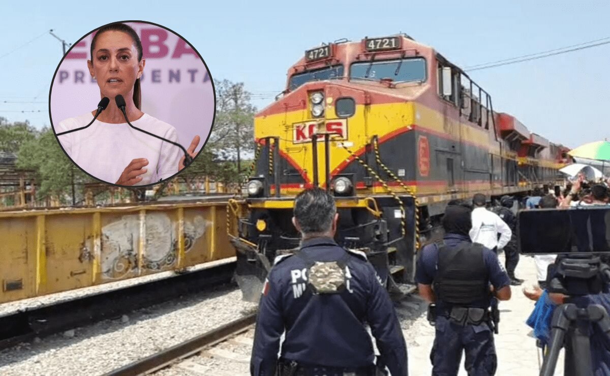 SLP dentro del proyecto de tren de pasajeros anunciado por Claudia Sheinbaum. Foto: Especial