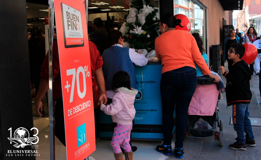 Dos mil comercios se han registrado para participar en el “Buen Fin” en SLP