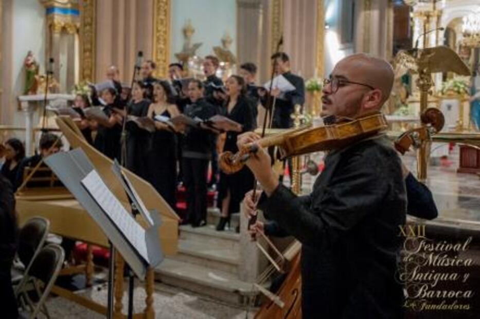 Eloy Zúñiga se presenta en Festival de Música Antigua y Barroca