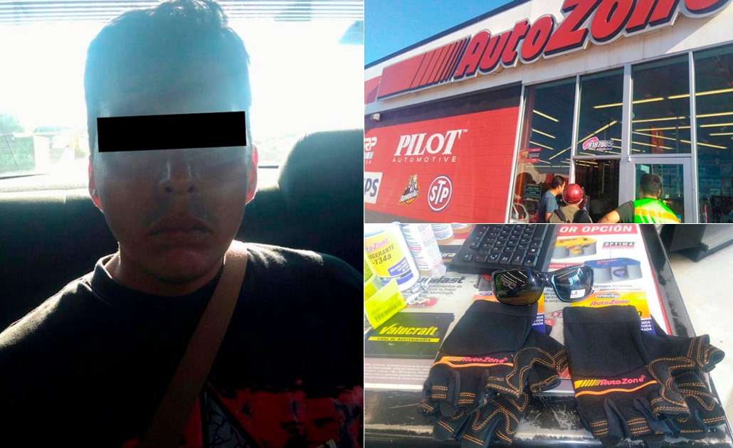 Se iba sin pagar, fue detenido 