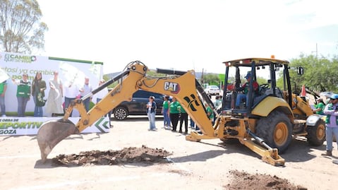 Arranca Ricardo Gallardo construcción de Unidad Deportiva en Villa de Zaragoza