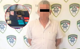 Detienen a presunto responsable de robo de tarjetas bancarias en el Centro Histórico de SLP