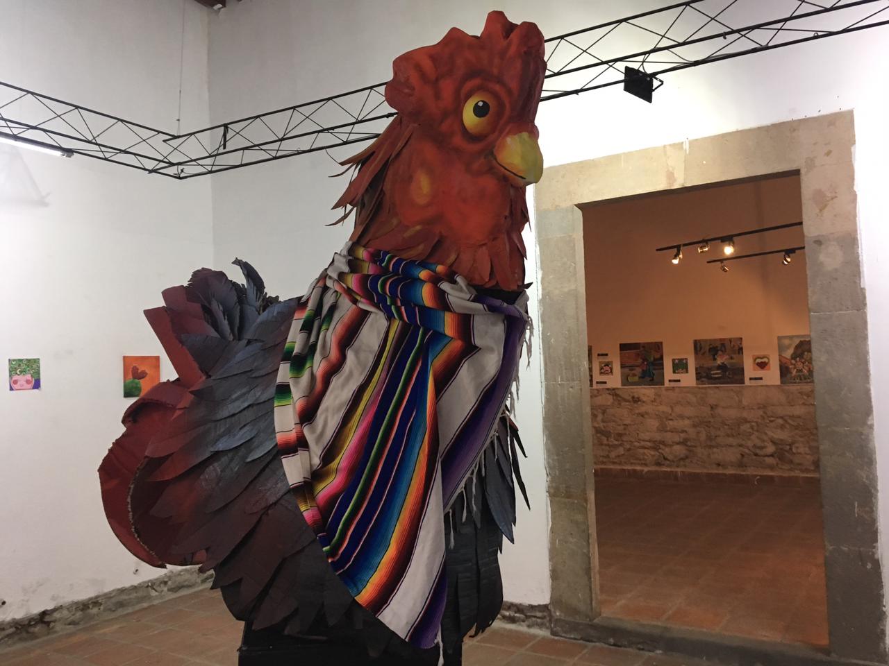 Casa Museo de Mariano Jiménez inaugura exposición de pintura en honor a la Independencia de México. Fotos: Regina Arellano