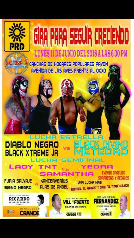 Luchadores potosinos denuncian que campañas políticas denigran su profesión 