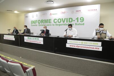 Con más de 56 mil contagios acumulados de Covid, SLP continuaría en semáforo naranja