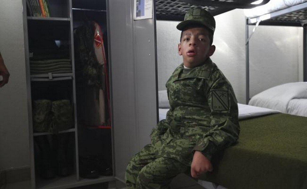  “Choche” siempre quiso ser soldado ¡Y lo cumplió por un día!