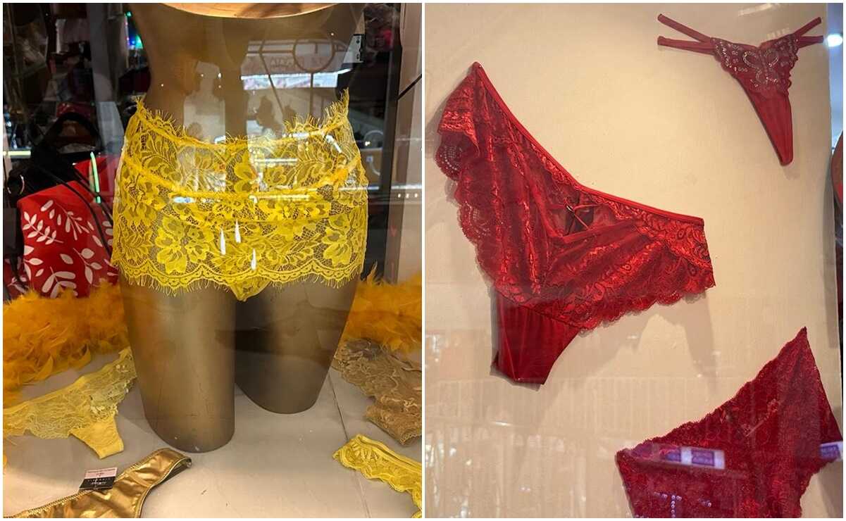 Este año los potosinos prefieren el amor y dinero, eso dice su consumo en ropa interior. Fotos: Cecilia Lara