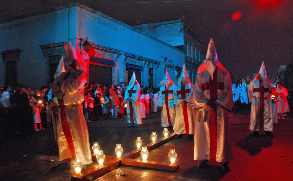 Prevén hasta 80 mil asistentes a la celebración de Procesión del Silencio en San Luis Potosí 